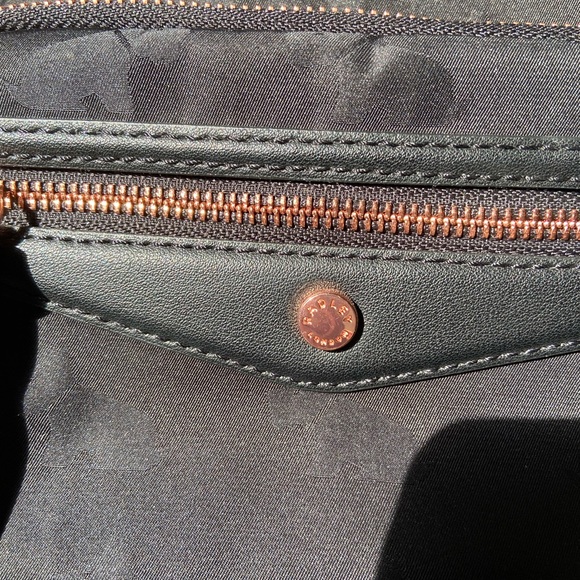 EUC Radley London Small Black Backpack, Dog Print - Picture 2 of 10